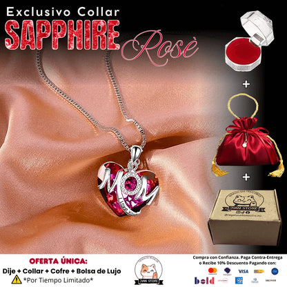 Kit Collar Sapphire Rose para Mamá